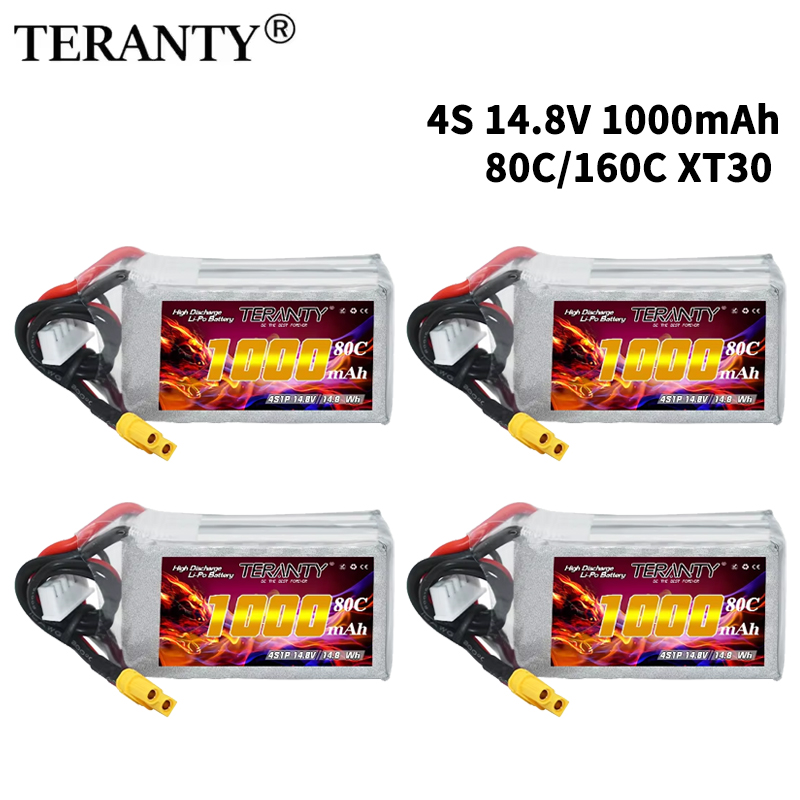 Drone Battery Lipo - Batteria Lipo TERANTY 4S 1000mAh 14.8V