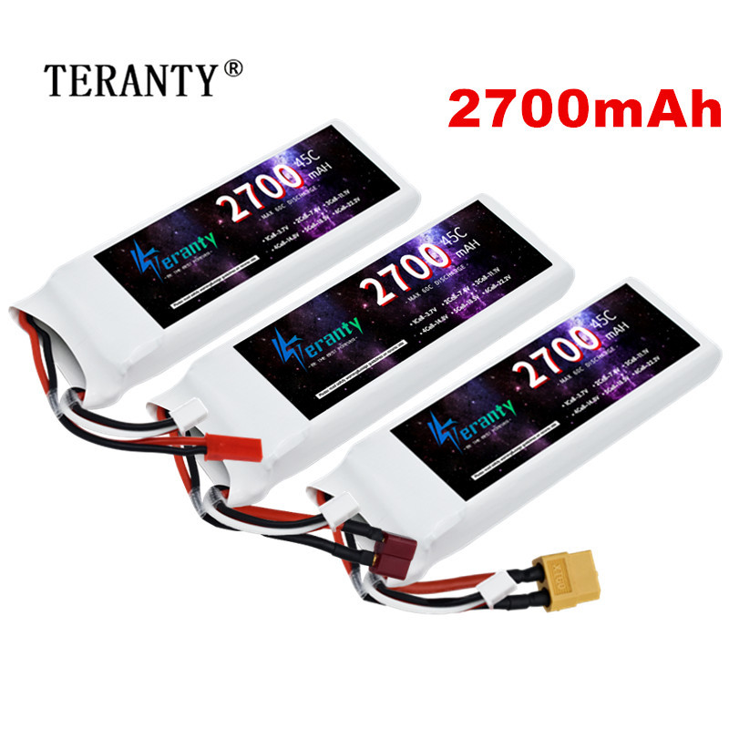 Drone Battery Lipo - 1/3PCS 2S 7.4V Lipo Batteria 2700mAh