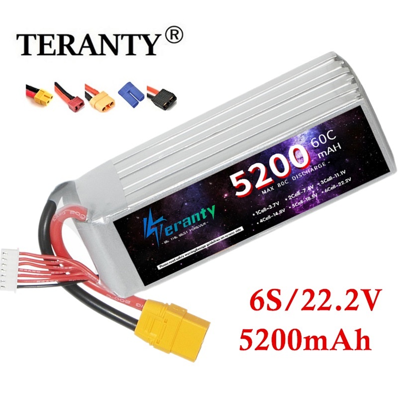 Drone Battery 4S - TERANTY 6S 5200mAh Lipo batteria 22.2V