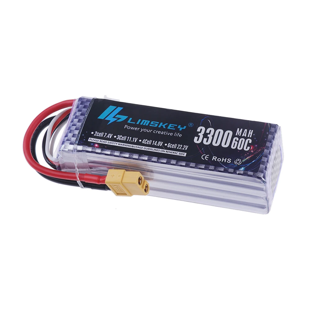 Batteria LiPo 4S 14.8V 3300mAh - Drone Battery Lipo recensione e prezzo