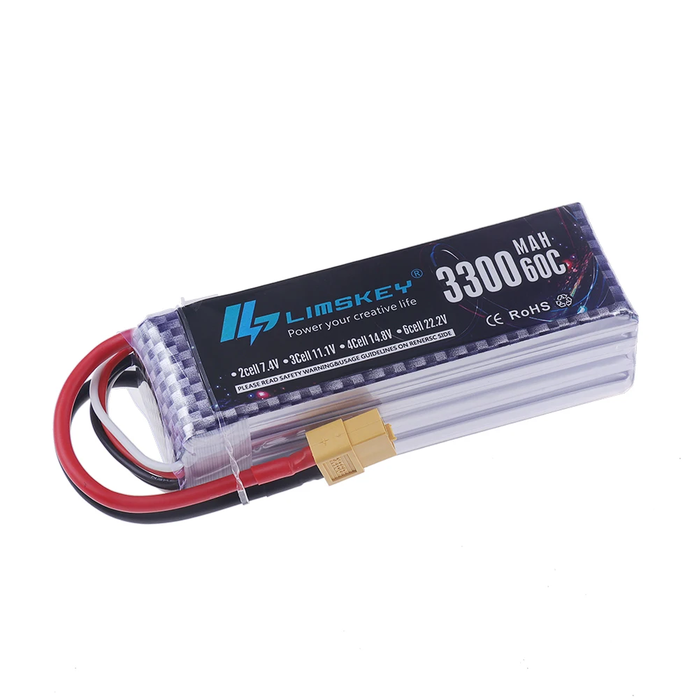 Batteria LiPo 4S 14.8V 3300mAh - Drone Battery Lipo recensione e prezzo