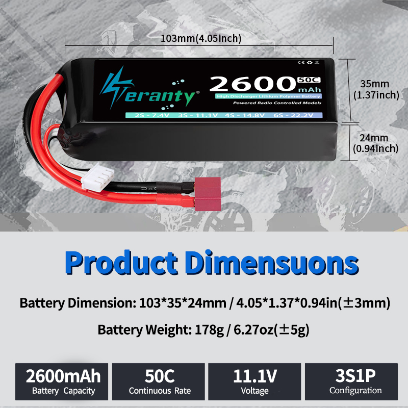 Batteria Lipo TERANTY 3S 2200/ - Drone Battery Lipo recensione e prezzo