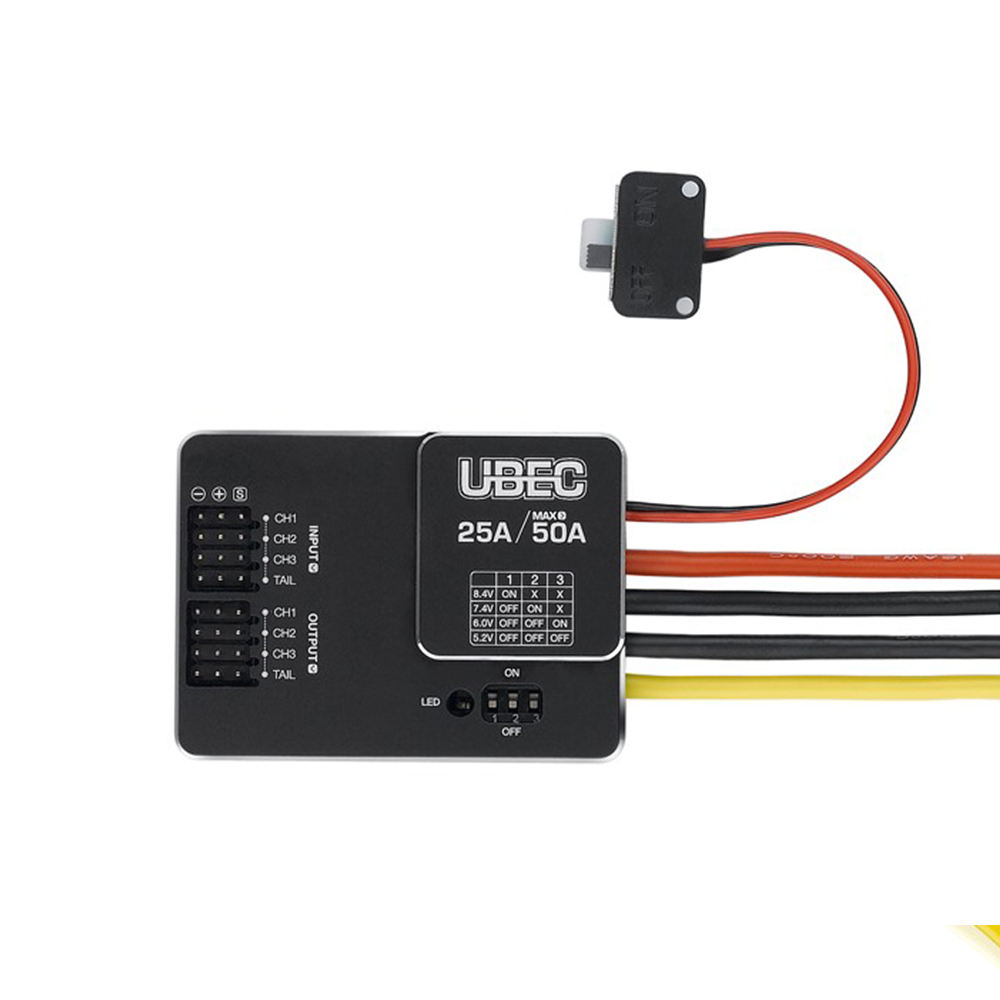 Hobbywing UBEC 25A 3-18S 10A 2 - Drone Battery High Voltage recensione e prezzo