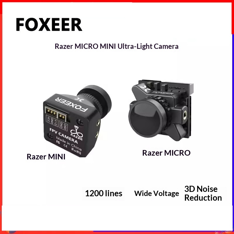 Telecamera FPV FOXEER Razer MI - Drone Battery High Voltage recensione e prezzo