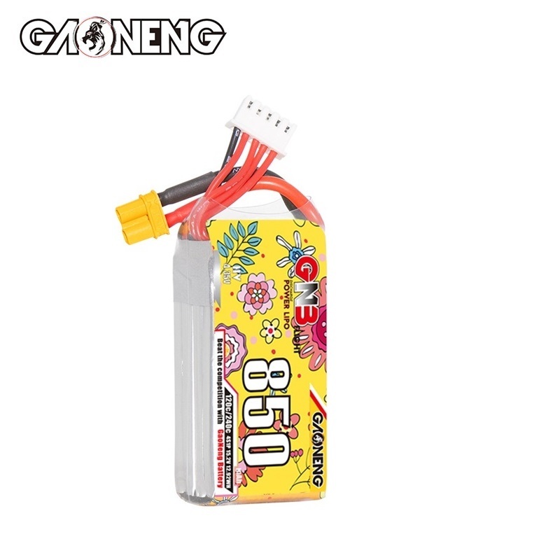 Batteria Lipo GNB 4S 15.2V 850 - Drone Battery 4S recensione e prezzo
