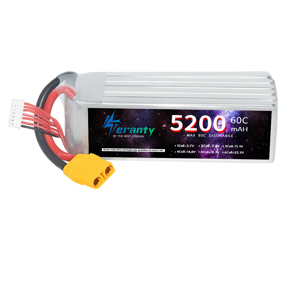 TERANTY 6S 5200mAh Lipo batter - Drone Battery 4S recensione e prezzo