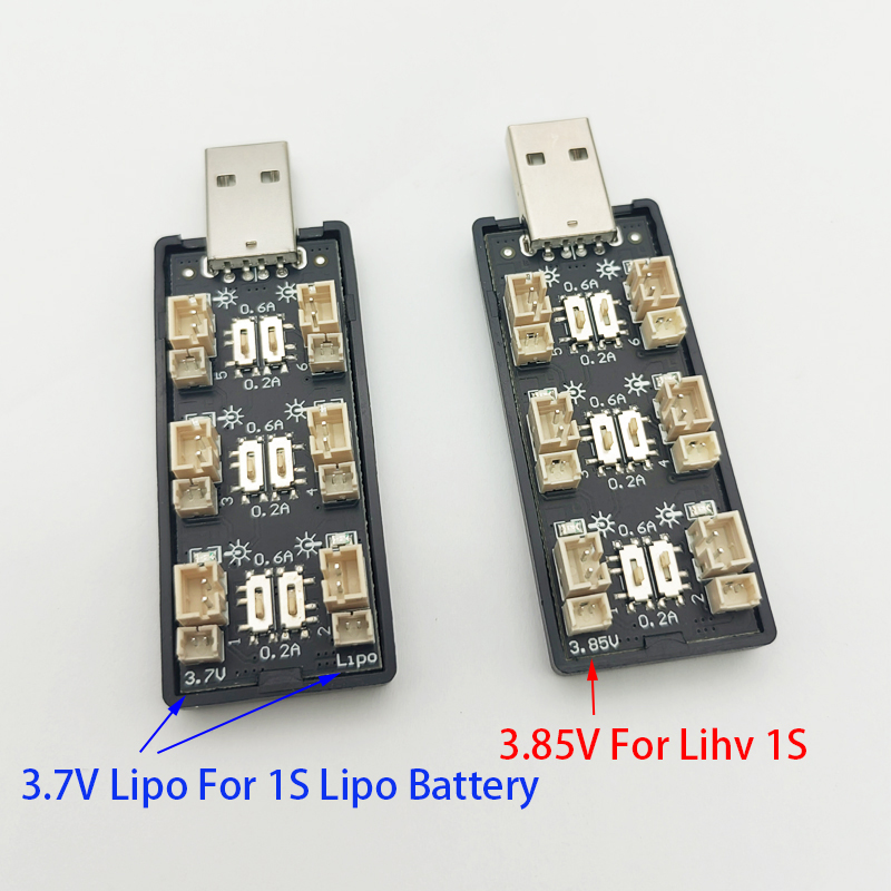 6CH USB 1S LiPo/LiHv 3.7V/4.2V - Drone Battery Plate recensione e prezzo