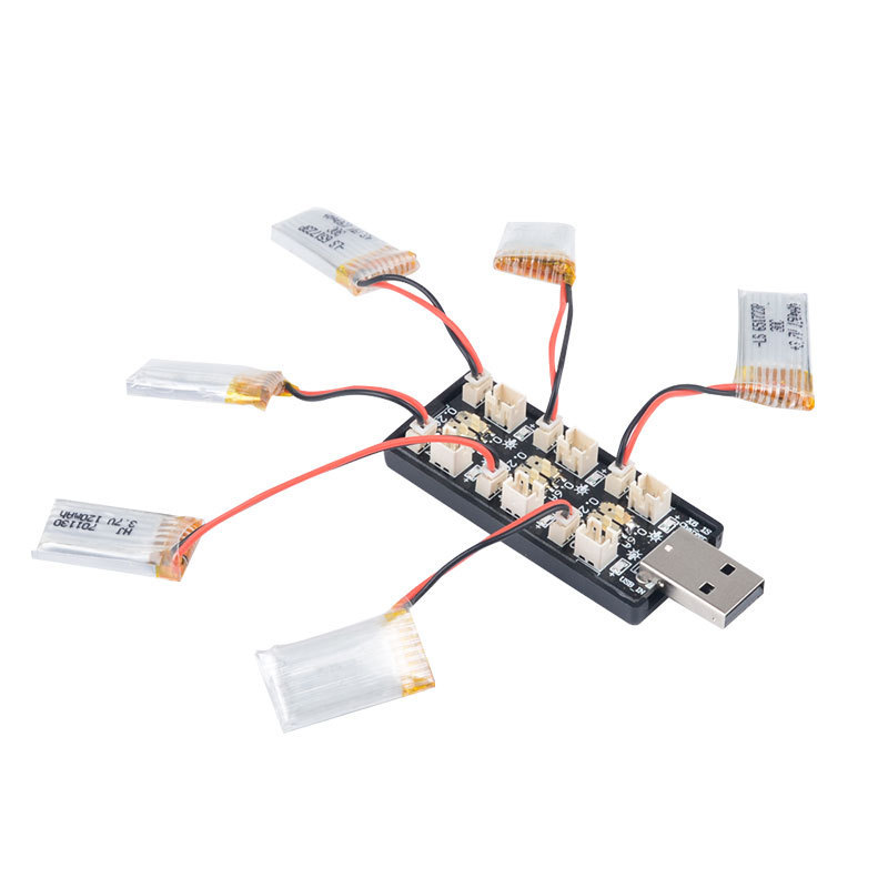 6CH USB 1S LiPo/LiHv 3.7V/4.2V - Drone Battery Plate recensione e prezzo