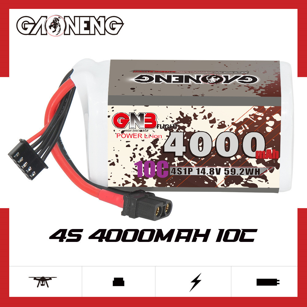 GNB 4000mAh 4S 14.8V 10C 20C C - Drone Battery Lipo recensione e prezzo