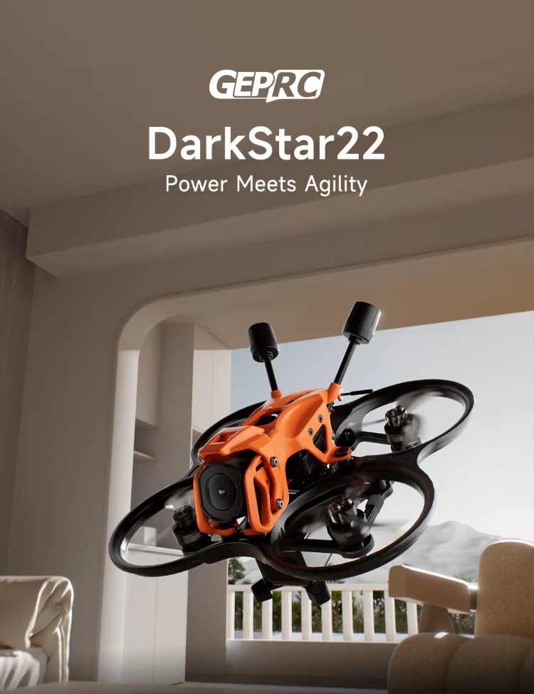 Nuovo Drone FPV GEPRC DarkStar - Drone Battery 4S recensione e prezzo