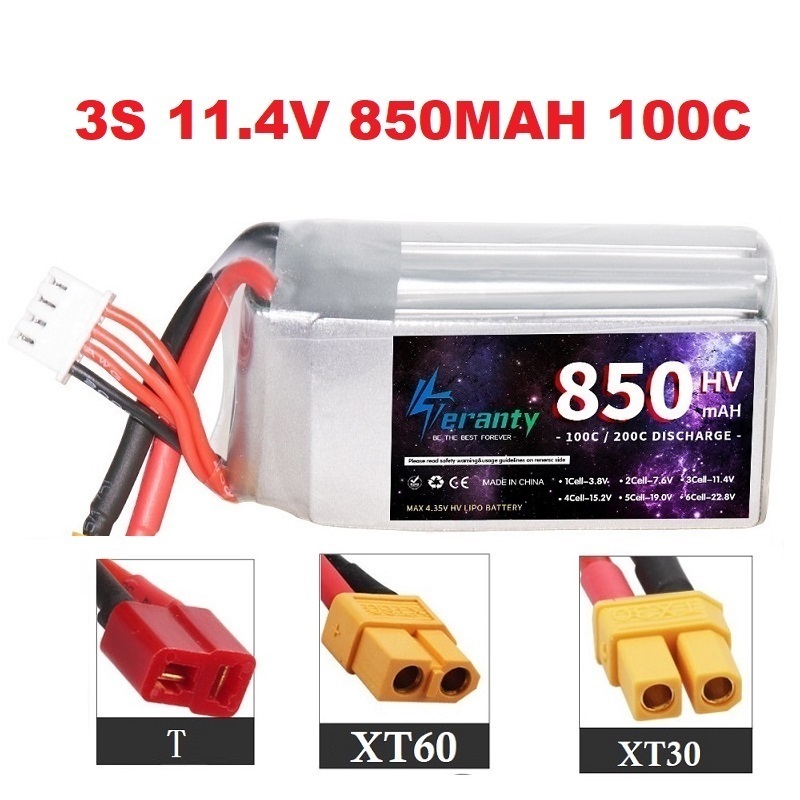 1/2/3PCS TERANTY 3S 11.4V Lipo - Drone Battery Lipo recensione e prezzo
